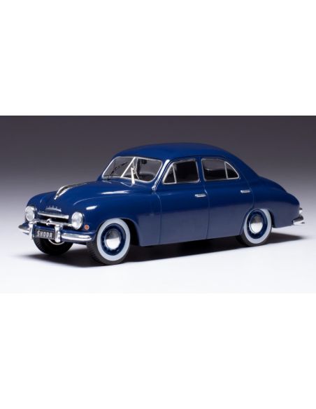 IXO MODEL CLC496 SKODA 1200 1952 BLUE 1:43 Modellino