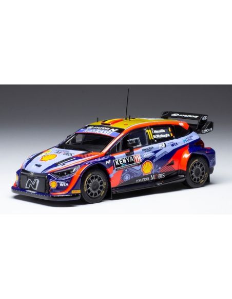 IXO MODEL RAM855 HYUNDAI i20 N.11 SAFARI RALLY 2022 NEUVILLE/WYDAEGHE 1:43 Modellino