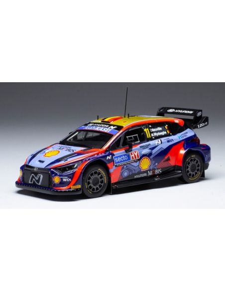 IXO MODEL RAM866 HYUNDAI i20 N.11 FINLAND RALLY 2022 NEUVILLE/WYDAEGHE 1:43 Modellino