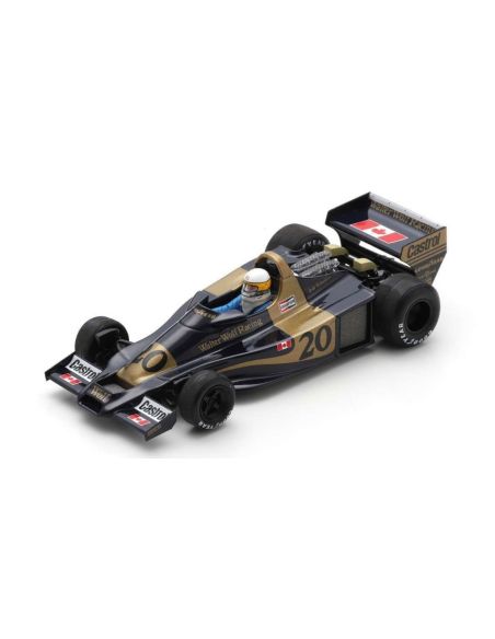 SPARK MODEL S9996 WOLF WR1 JODY SCHECKTER 1977 N.20 WINNER MONACO GP 1:43 Modellino