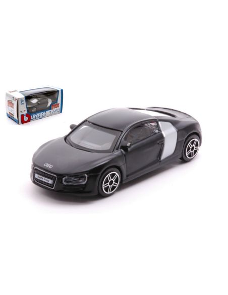 BBURAGO BU30158Z AUDI R8 2009 BLACK 1:43 Modellino