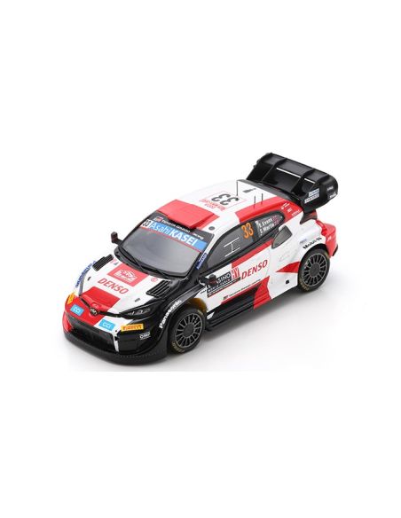 SPARK MODEL S6719 TOYOTA YARIS N.33 4th RALLY MONTE CARLO 2023 E.EVANS-S.MARTIN 1:43 Modellino