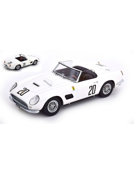 KK SCALE KKDC181047 FERRARI 250 GT CALIFORNIA N.20 24 H LE MANS 1960 STURGIS-SCHLESSER 1:18 Modellino