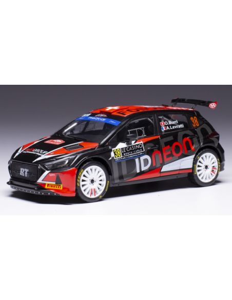 IXO MODEL RAM891 HYUNDAI i20 N WRC2 N.38 RALLY MONTE CARLO 2023 BURRI/LEVRATTI 1:43 Modellino