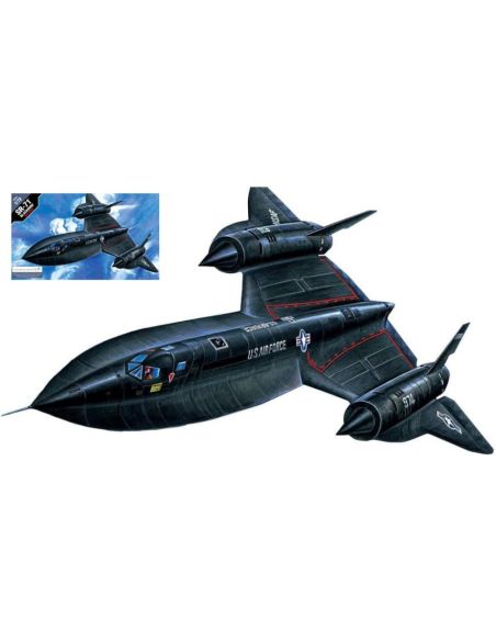 ACADEMY ACD12448 SR-71 BLACKBIRD  KIT 1:72 Modellino