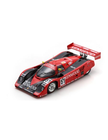 Spark Model S9891 Porsche 962 Ck 6 N51 7th Lm 1992 Nielsen Lavaggi