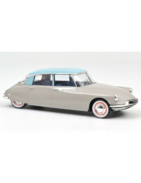 NOREV NV181763 CITROEN DS 19 1956 ROSE GREY AND TURQUOISE 1:18 Modellino