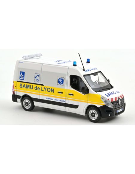 NOREV NV518790 RENAULT MASTER 2014 SAMU DE LYON 1:43 Modellino