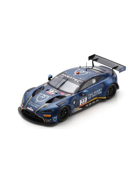 SPARK MODEL SB521 ASTON MARTIN VANTAGE GT3 N.234 24 H SPA 2022 GUNN-RIBERAS-EASTWOOD 1:43 Modellino