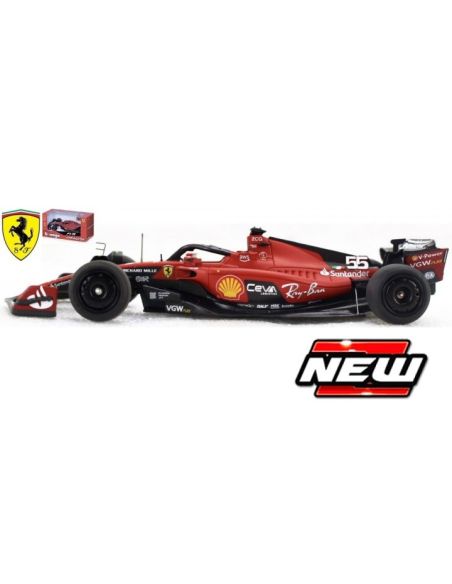 BBURAGO BU36836S FERRARI F-23 N.55 2023 CARLOS SAINZ 1:43 Modellino