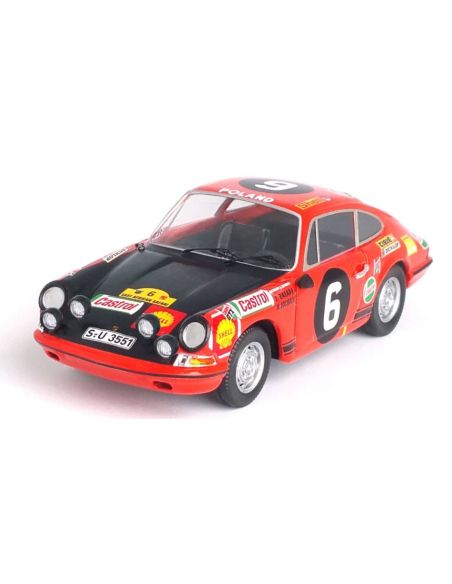 TROFEU TFDSN127 PORSCHE 911 S EAST AFRICAN SAFARI 1970 ZASADA/SOCHACKI 1:43 Modellino