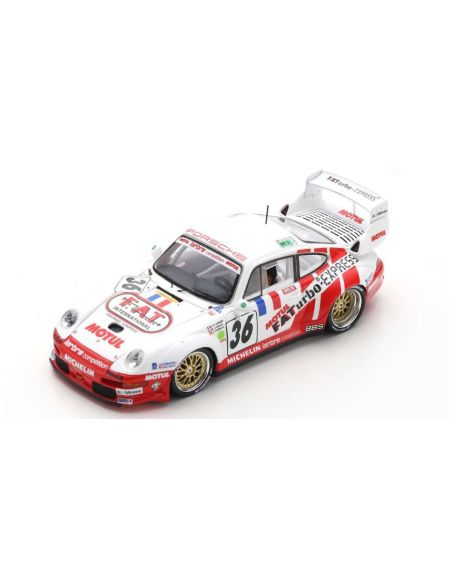 SPARK MODEL S4445 PORSCHE 911 GT2 N.36 LM 1995 PAREJA-JARIER-COMAS 1:43 Modellino