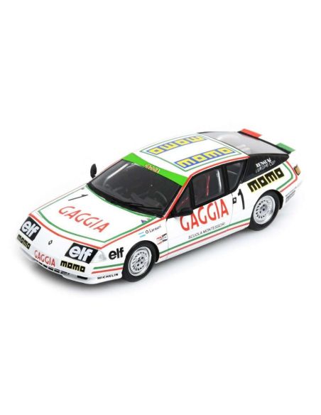 SPARK MODEL S7330 RENAULT ALPINE V6 TURBO N.1 EUROPA CUP CHAMPION 1985 OSCAR LARRAURI 1:43 Modellino