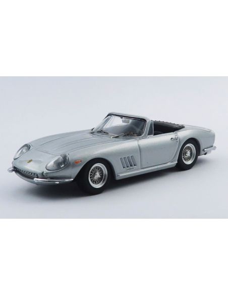 BEST MODEL BT9847 FERRARI 275 GTB/4 NART SPYDER 1967 GREY METALLIC 1:43 Modellino