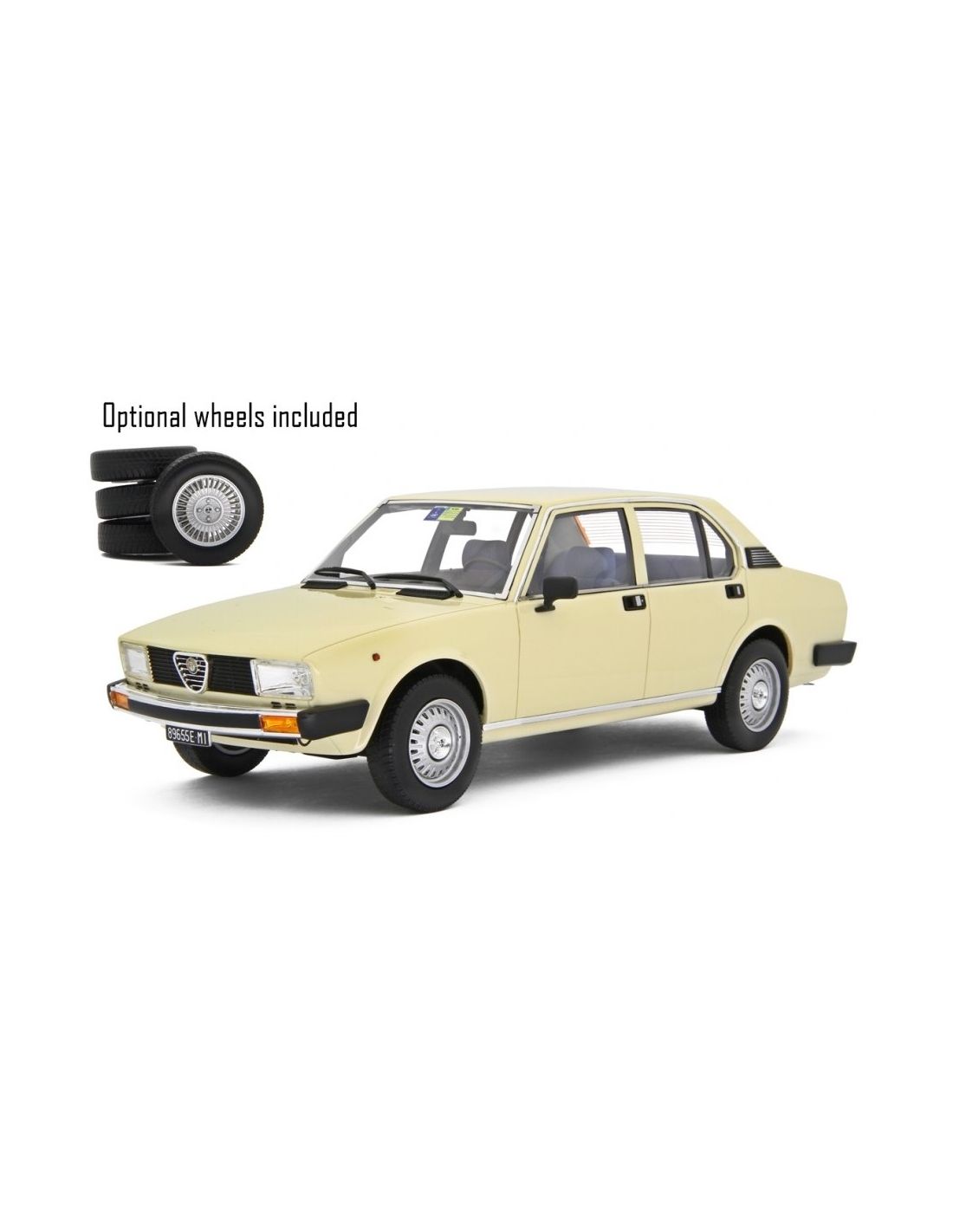 Laudo Racing Lm154f Alfa Romeo Alfetta 2 0 L 1978 Ivory 1 18 Modellino