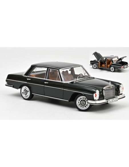 NOREV NV183935 MERCEDES 280 SE 1968 GREEN METALLIC 1:18 Modellino