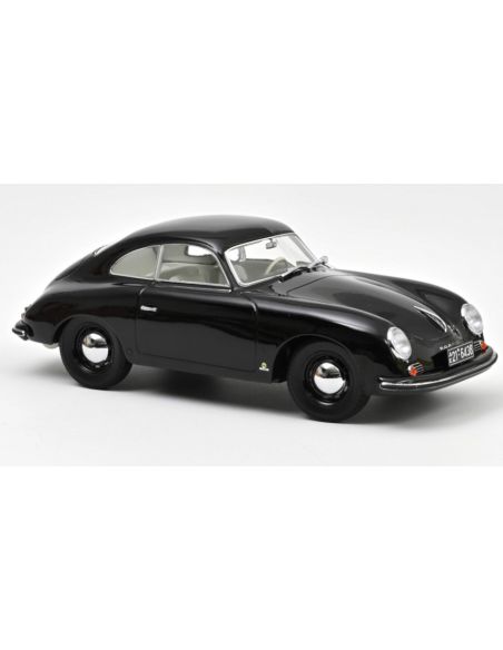 NOREV NV187451 PORSCHE 356 COUPE' 1952 BLACK 1:18 Modellino