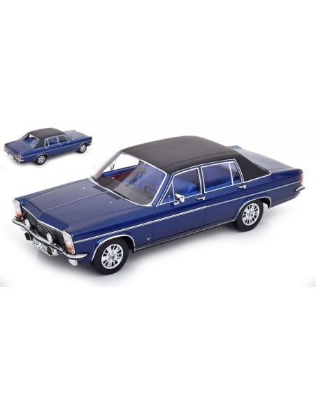 MODELCARGROUP MCG18336 OPEL DIPLOMAT B 1972 MET.DARK BLUE/MATT BLACK 1:18 Modellino