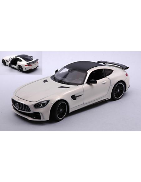 WELLY WE24081W MERCEDES AMG GT R (C190) METALLIC WHITE 1:24 Modellino