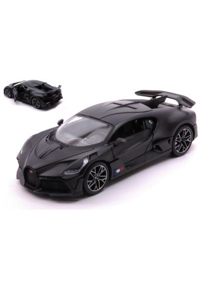 MAISTO MI31526M BUGATTI DIVO MATT BLACK 1:24 Modellino