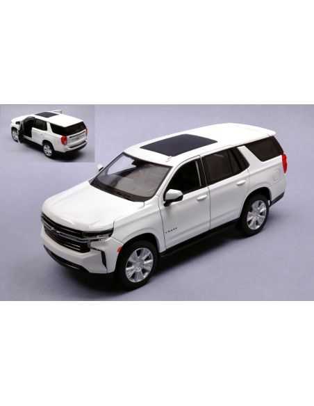 MAISTO MI31533W CHEVROLET TAHOE 2021 WHITE 1:24 Modellino