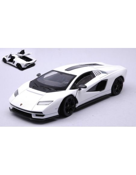 WELLY WE24114W LAMBORGHINI COUNTACH LPI 800-4 WHITE 1:24 Modellino