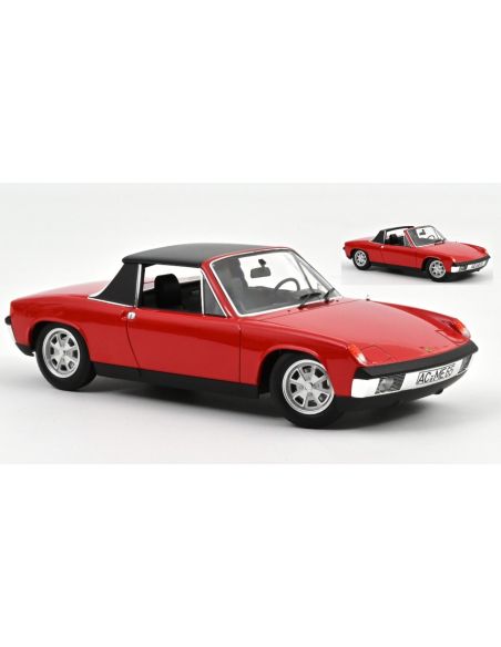 NOREV NV187690 VW-PORSCHE 914 1.7 1972 RED 1:18 Modellino