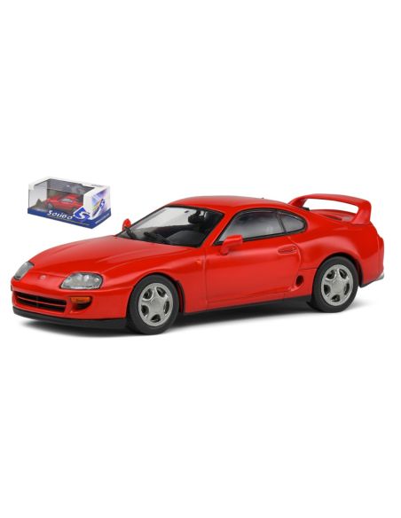 SOLIDO SL4314003 TOYOTA SUPRA MK.4 2001 RED 1:43 Modellino