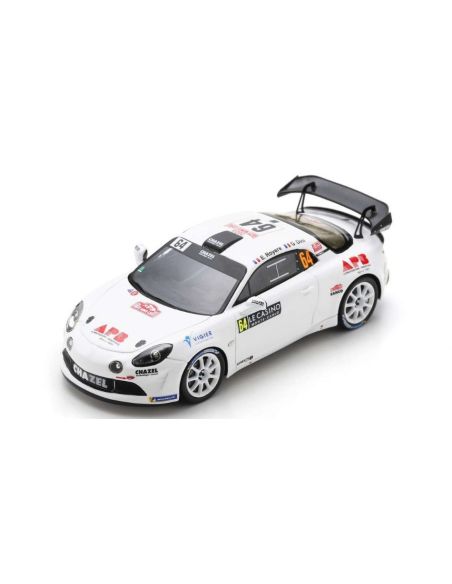 SPARK MODEL S6723 ALPINE A110 N.64 3rd RALLY MONTE CARLO 2023 E.ROYERE-G.DINI 1:43 Modellino