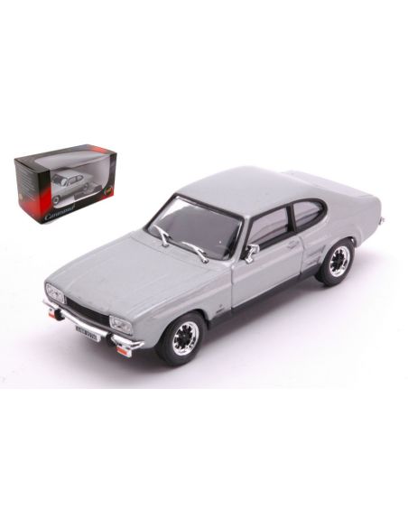 CARARAMA CACR041 FORD CAPRI MK 1 SILVER 1:43 Modellino