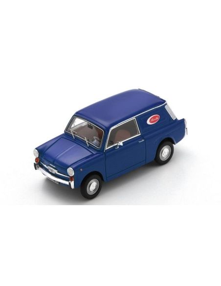 SCHUCO SH450927200 AUTOBIANCHI BIANCHINA FURGONCINO 1965 BLUE 1:43 Modellino