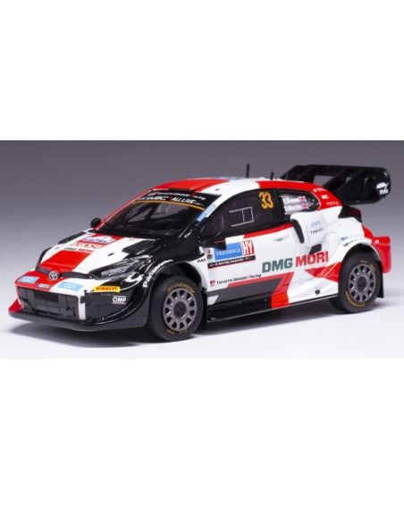 IXO MODEL RAM860 TOYOTA GR YARIS WRC N.33 RALLY EASTLAND 2022 EVANS-MARTIN 1:43 Modellino