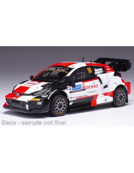 IXO MODEL RAM861 TOYOTA GR YARIS N.18 WRC RALLY ESTLAND 2022KATSUTA/JOHNSTON 1:43 Modellino