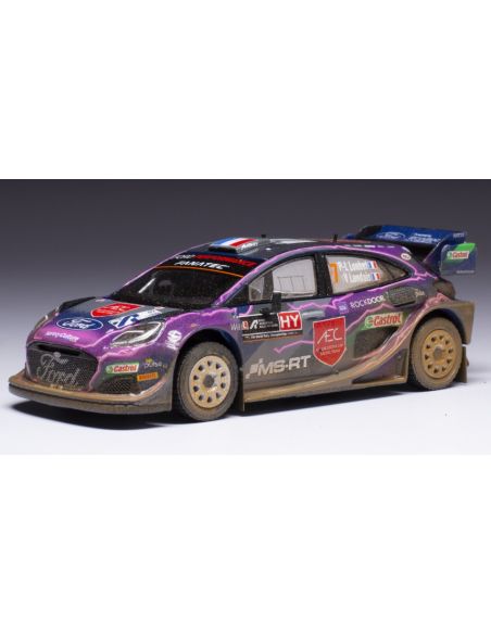 IXO MODEL RAM870 FORD PUMA WRC N.7 RALLY ACROPOLIS 2022 LOUBET/LANDAIS 1:43 Modellino