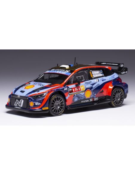 IXO MODEL RAM872 HYUNDAI i20 N WRC N.8 YPERN RALLY 2022 TANAK/JARVEOJA 1:43 Modellino