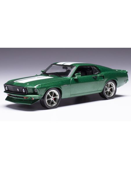 IXO MODEL CLC530 FORD MUSTANG FASTBACK 1969 MET.GREEN 1:43 Modellino