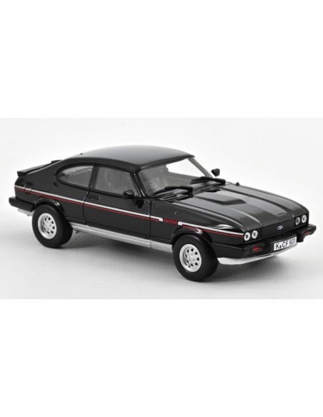 NOREV NV270564 FORD CAPRI III 1980 BLACK 1:43 Modellino