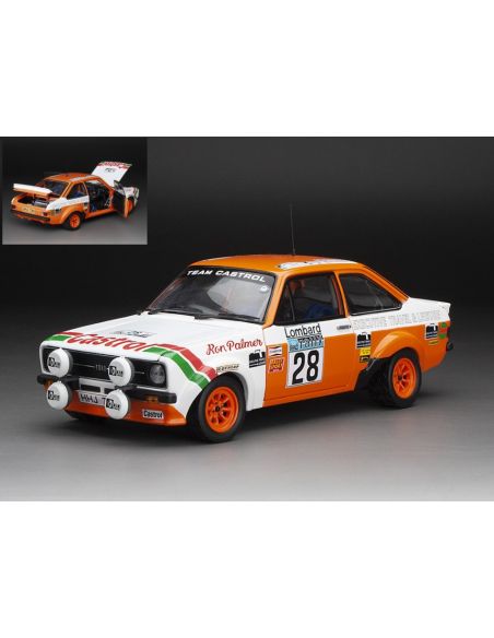 SUNSTAR SS4857 FORD ESCORT RS 1800 N.28 RAC RALLY 1978 M.WILSON-R.PALMER 1:18 Modellino