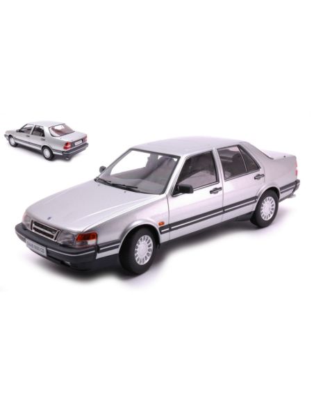 TRIPLE 9 T9-1800440 SAAB 9000 CD TURBO 1990 SILVER 1:18 Modellino