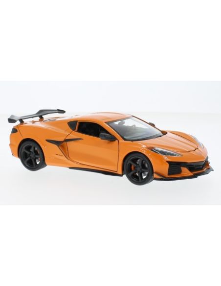 WELLY WE24120OR CHEVROLET CORVETTE Z06 2023 ORANGE 1:24 Modellino