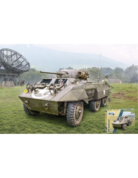 ITALERI IT6364 M-8 GREYHOUND D-DAY 80th ANNIV. KIT 1:35 Modellino