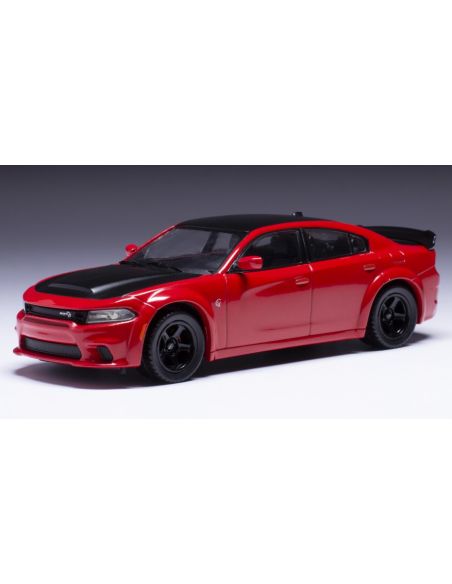 IXO MODEL CLC534 DODGE CHARGER SRT HELLCAT 2021 RED 1:43 Modellino