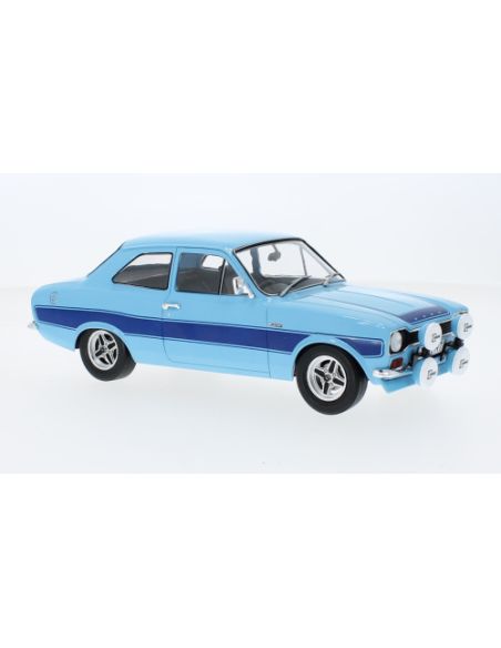 MODELCARGROUP MCG18386 FORD ESCORT MK I RS 2000 1973 LIGHT BLUE/BLUE 1:18 Modellino