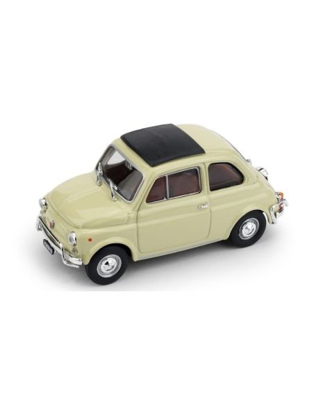 BRUMM BM0465-13 FIAT 500 L 1968-72 CHIUS AVORIO ANTICO 1:43 Modellino