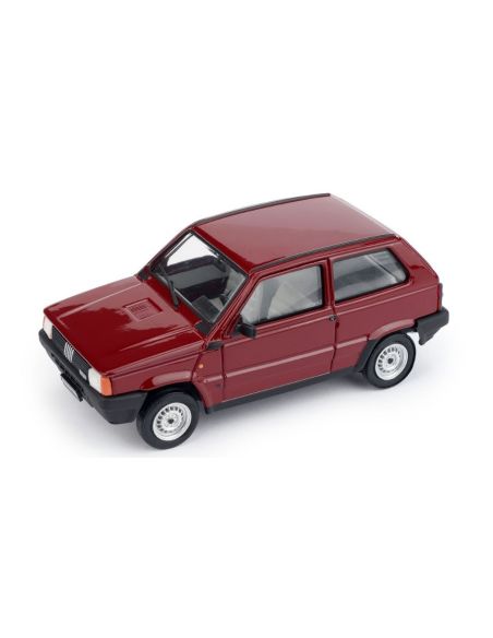 BRUMM BM0611-01 FIAT PANDA 750L 1986 ROSSO GARANZA 1:43 Modellino