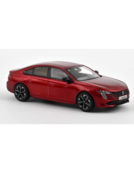 NOREV NV475831 PEUGEOT 508 GT HYBRID 2023 ELIXIR RED 1:43 Modellino