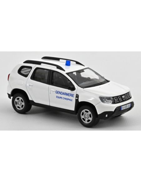 NOREV NV509025 DACIA DUSTER 2020 GENDARMERIE EQUIOE CYNOPHILE 1:43 Modellino