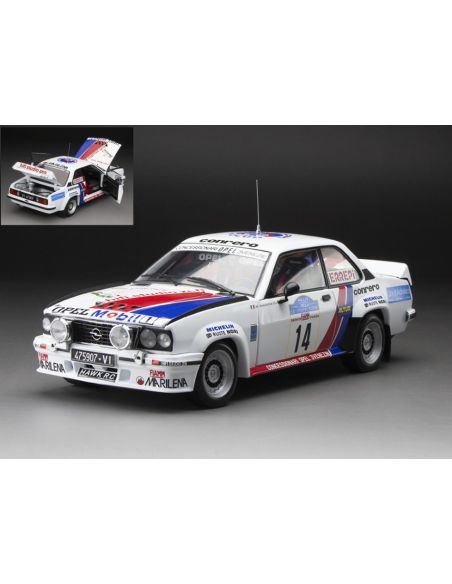 SUNSTAR SS5394 OPEL ASCONA 400 N.14 TARGA FLORIO 1981 BIASION-SIVIERO 1:18 Modellino