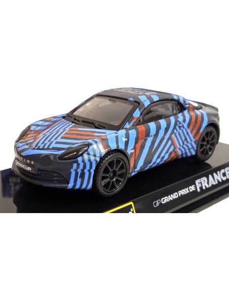 BBURAGO BU38037GP22 RENAULT ALPINE A110 GRAND PRIX DE FRANCE 2022 LE CASTELLET 1:43 Modellino