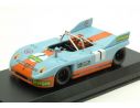 Best Model BT9651 PORSCHE 908/03 N.1 5th 1000 KM DE BARCELONA 1971 J.FERNANDEZ 1:43 Modellino Scatola Rovinata